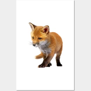 Baby Fox Posters and Art